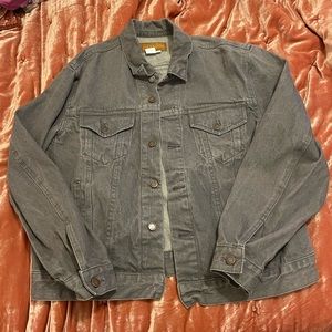 Grey jean jacket